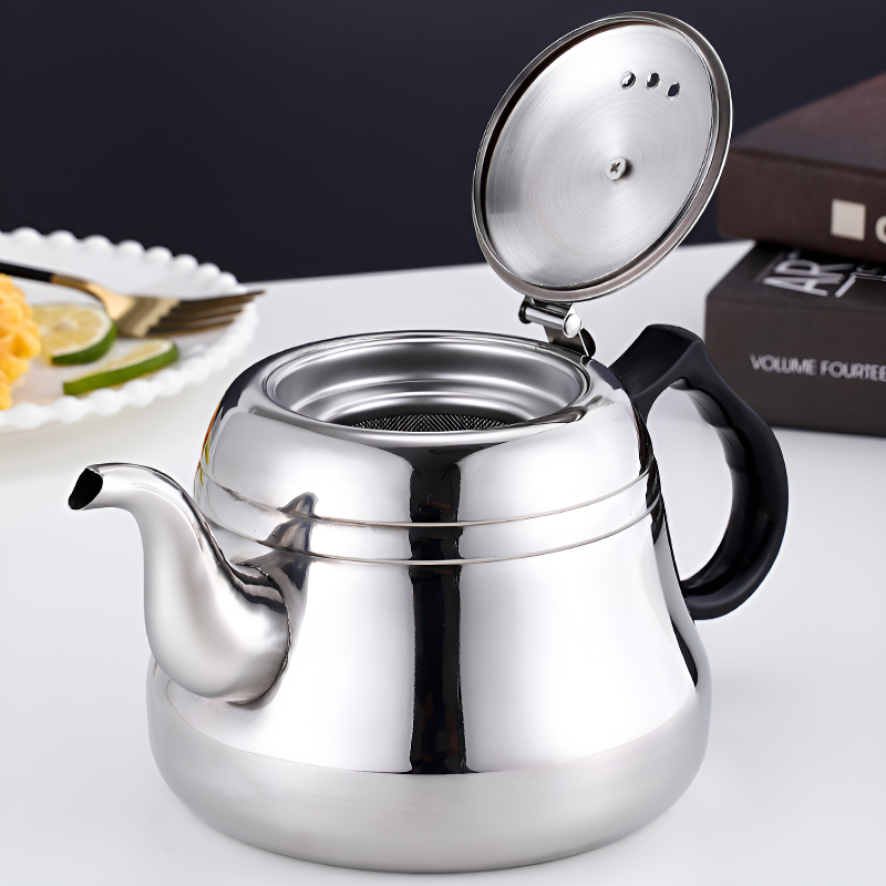 Design Edelstahl Teekanne