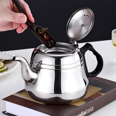 Design Edelstahl Teekanne