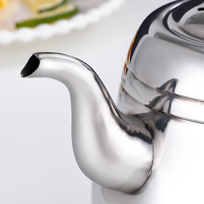 Design Edelstahl Teekanne