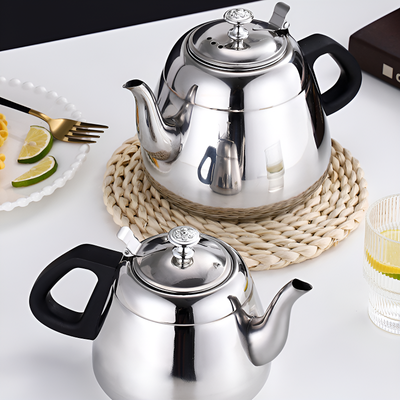 Design Edelstahl Teekanne