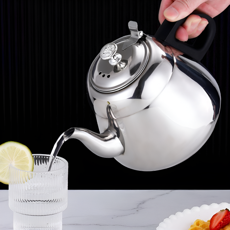 Design Edelstahl Teekanne