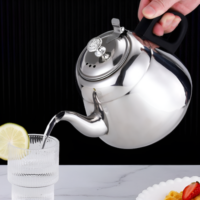 Design Edelstahl Teekanne