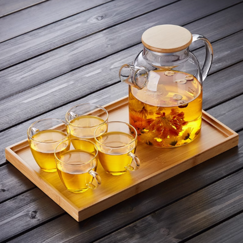 Design Teekanne Glas