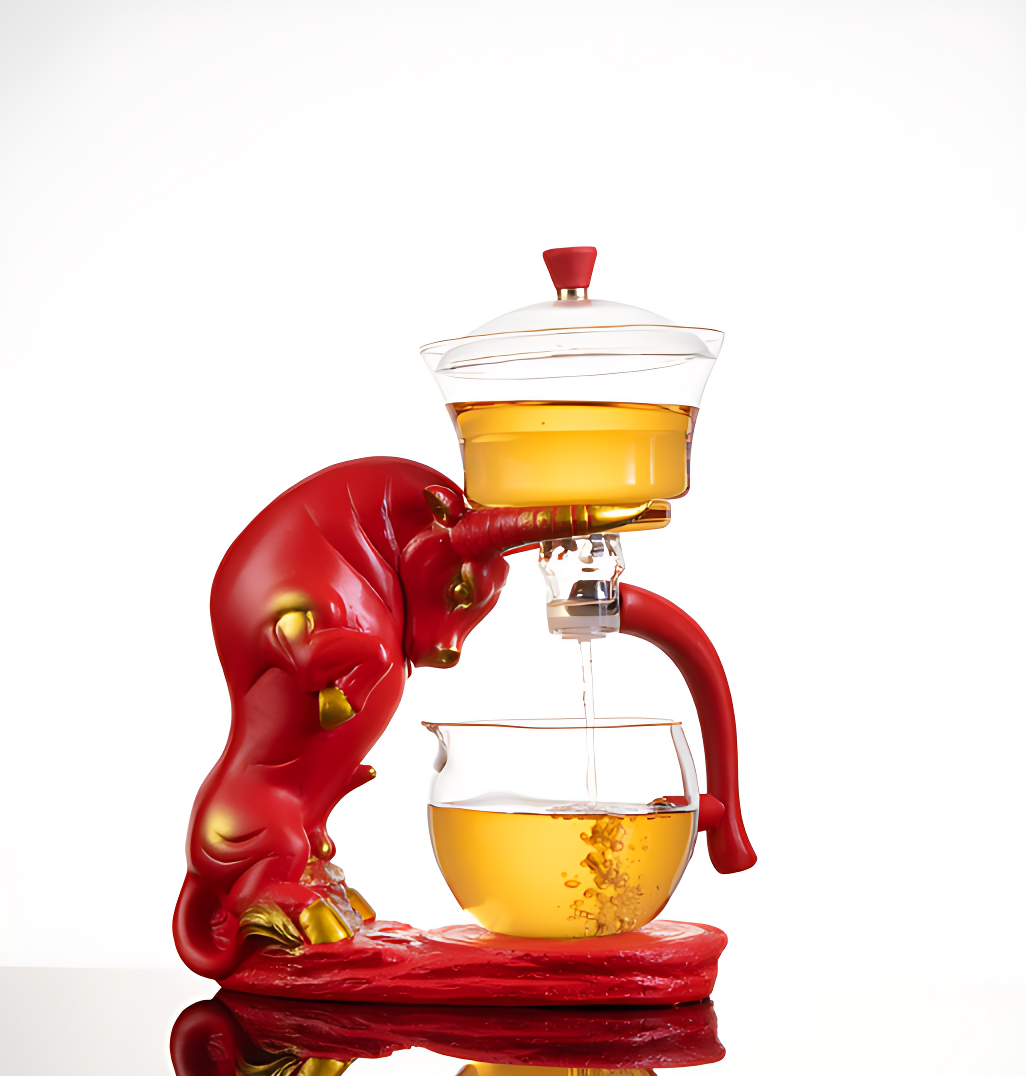 Designer Teekanne Glas