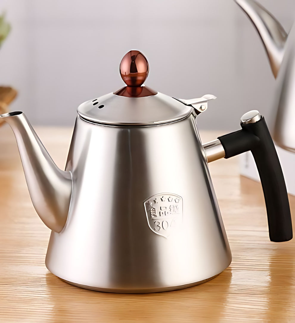 Doppelwandige Teekanne Edelstahl