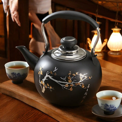 Edelstahl Teekanne 1,5l