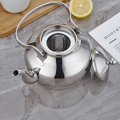 Edelstahl Teekanne für Minztee
