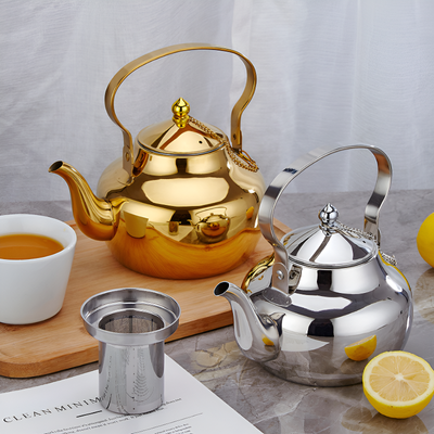 Edelstahl Teekanne für Minztee