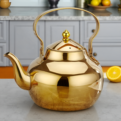 Edelstahl Teekanne für Minztee