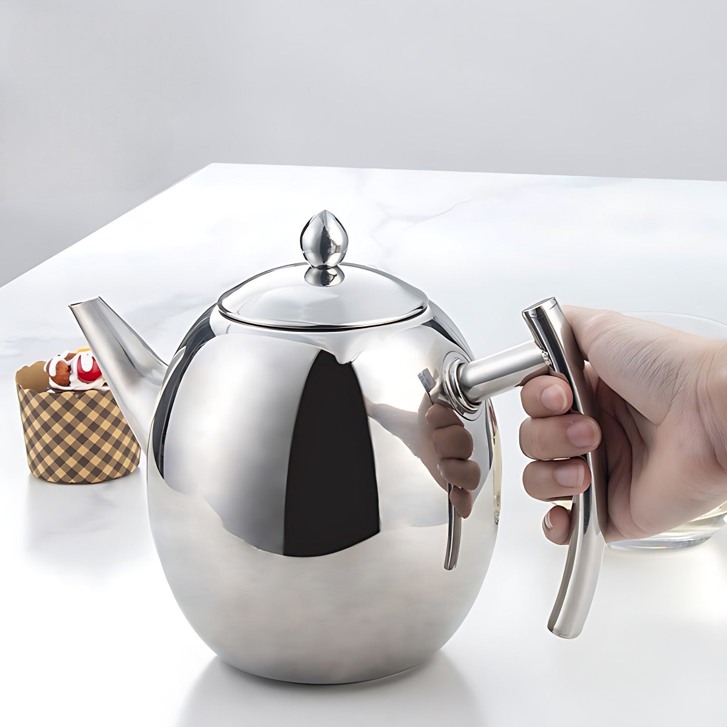 Edelstahl Teekanne Reinigen