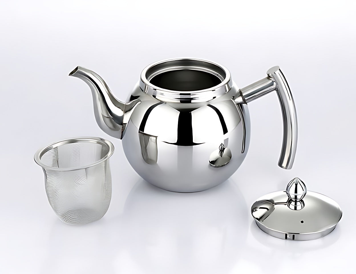 Edelstahl Teekanne Tee