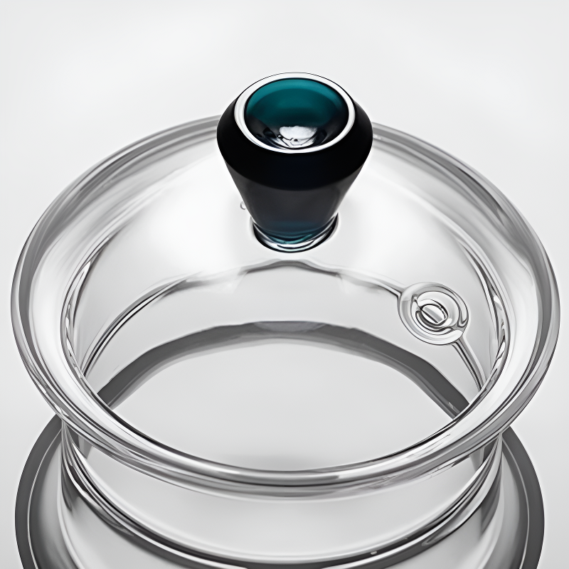 Einfache transparente Teekanne