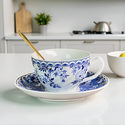 Elegante englische Teekanne