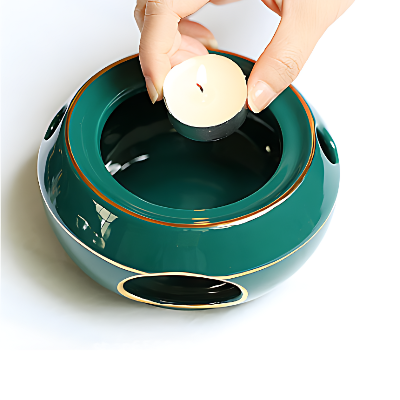 Elegante Teekanne Mit Stövchen