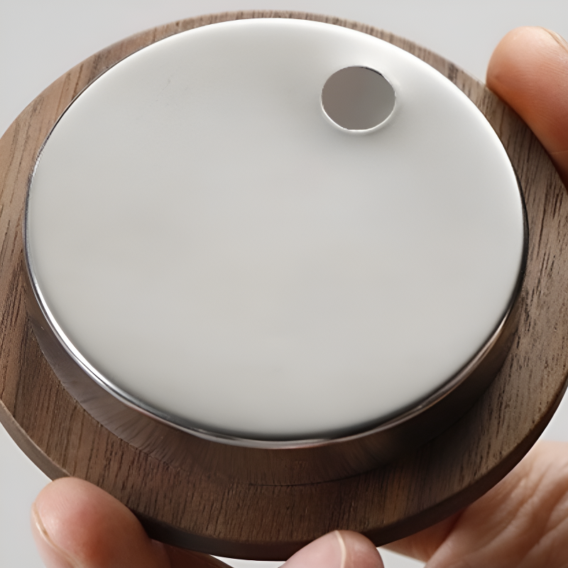 Elegante transparente Teekanne