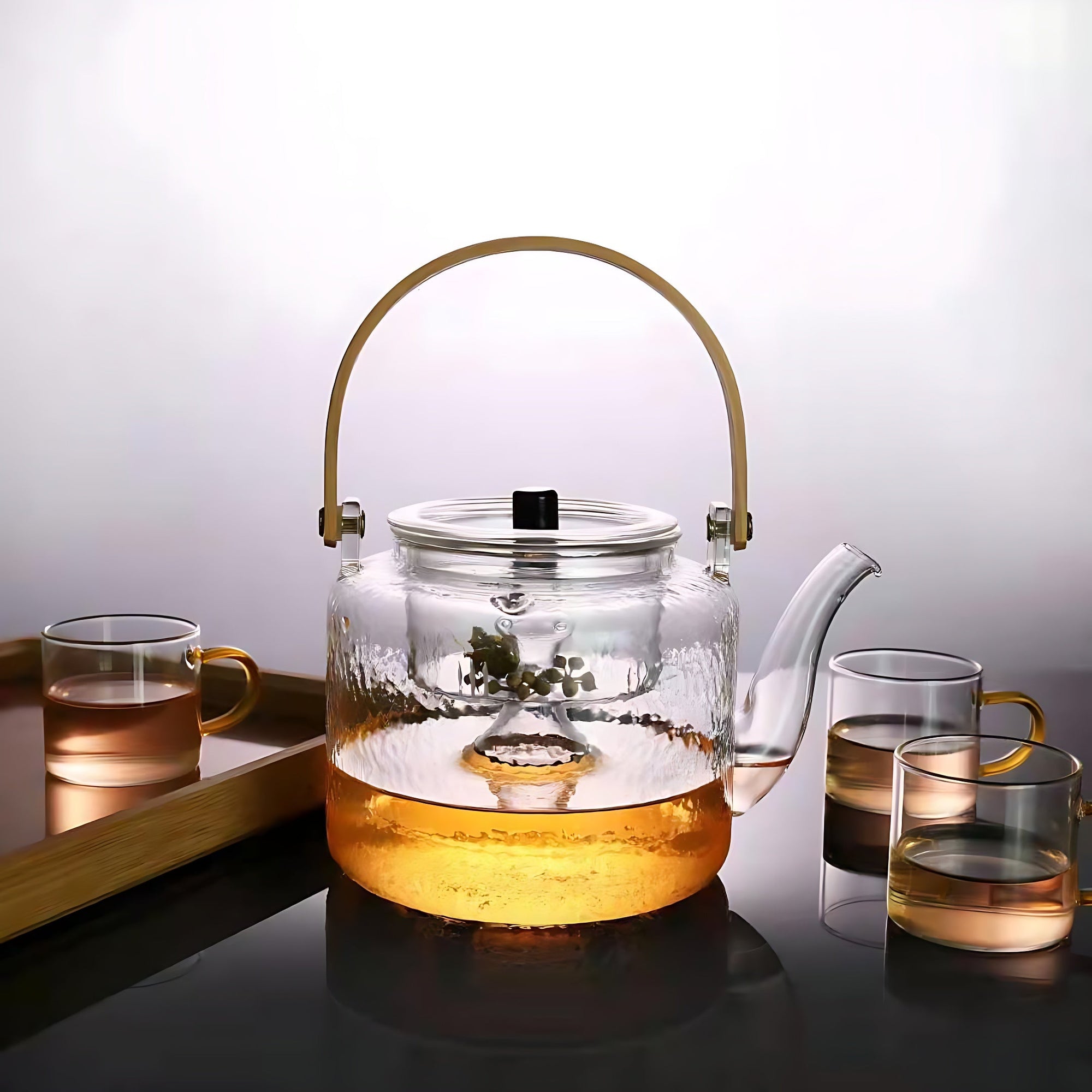 Elegantes Teekanne Mit Sieb