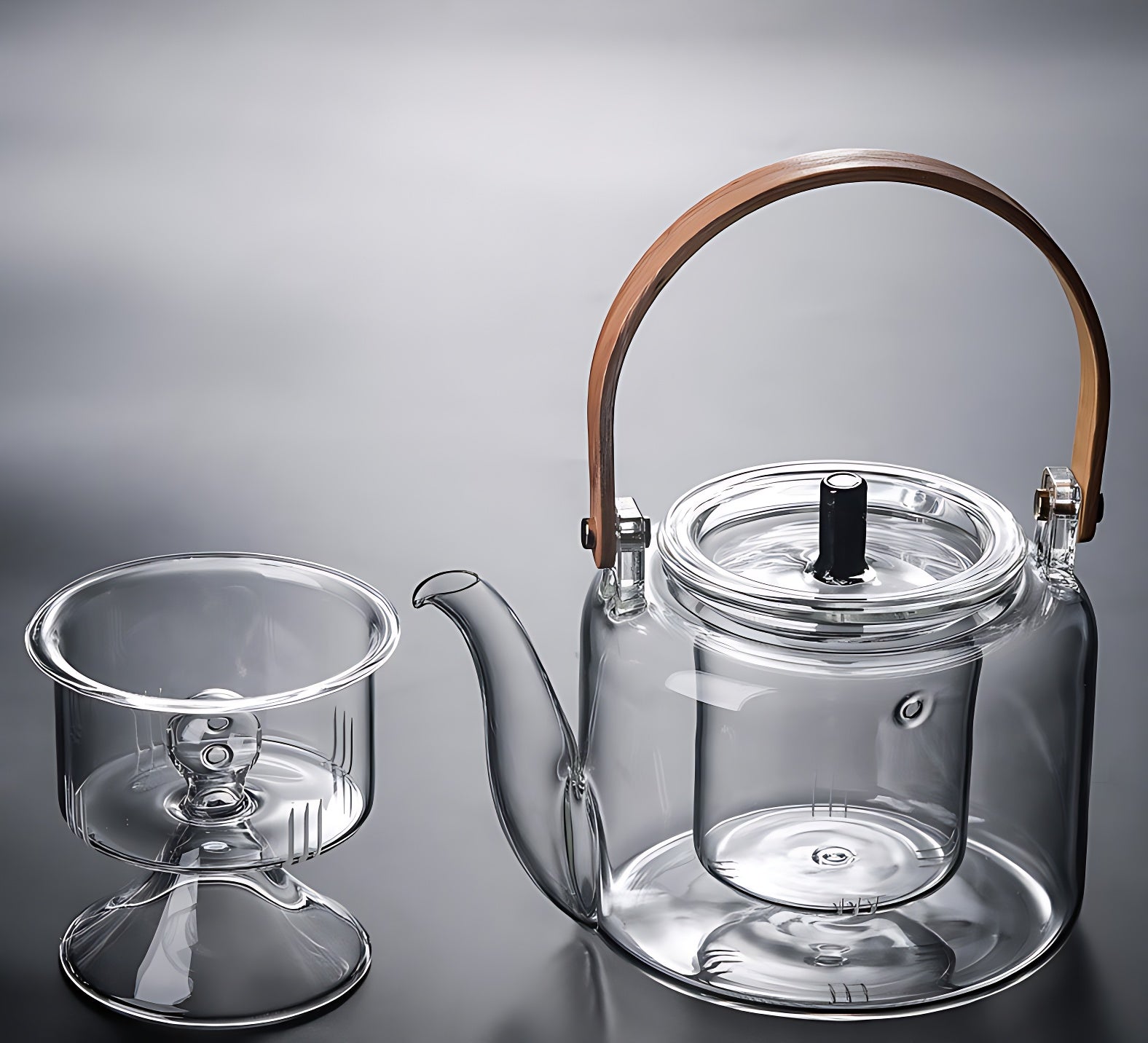 Elegantes Teekanne Mit Sieb