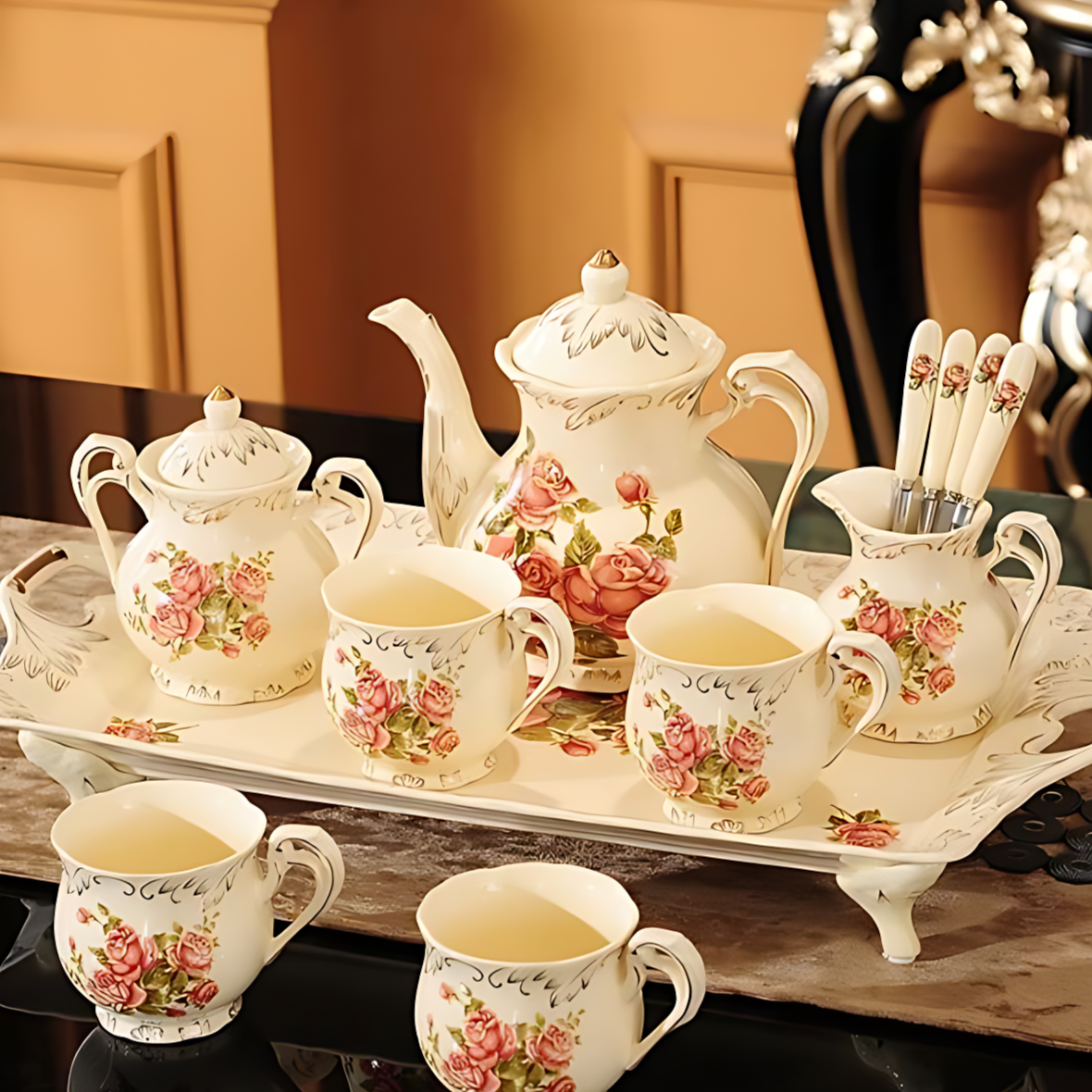 Engliches Teeservice