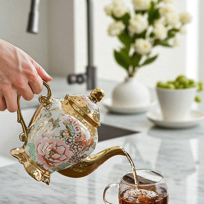 Englische Keramik Teekanne