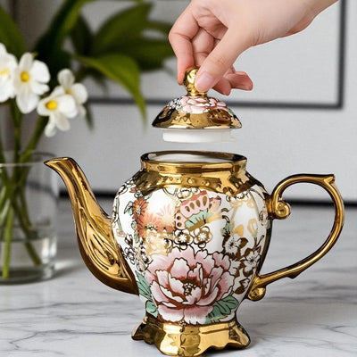 Englische Keramik Teekanne