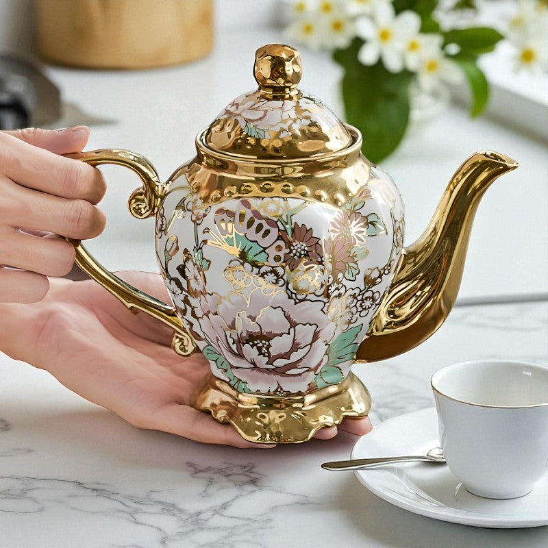 Englische Keramik Teekanne