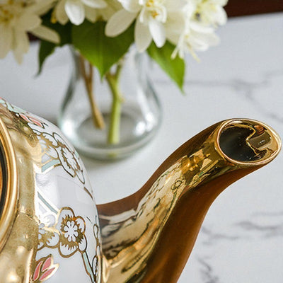 Englische Keramik Teekanne