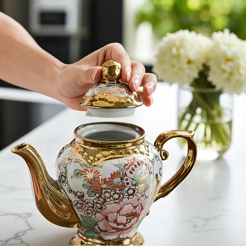 Englische Keramik Teekanne