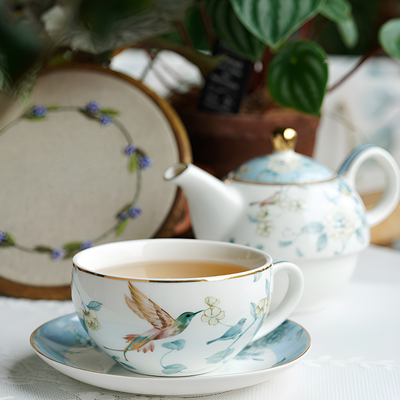 Englische Solitär-Teekanne