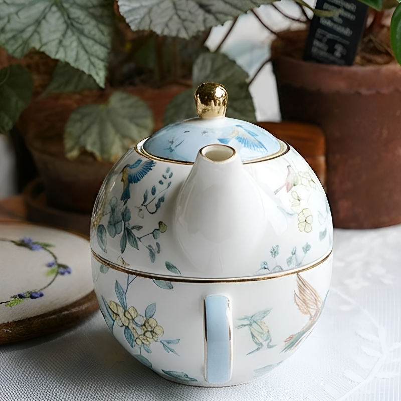 Englische Solitär-Teekanne