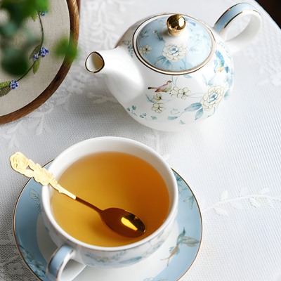 Englische Solitär-Teekanne