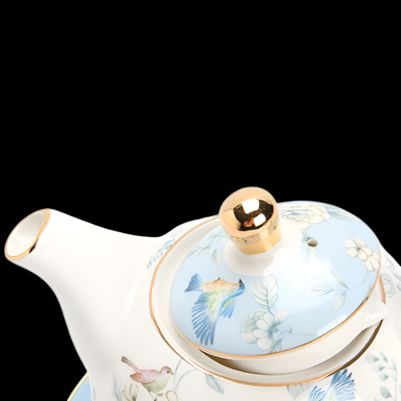 Englische Solitär-Teekanne