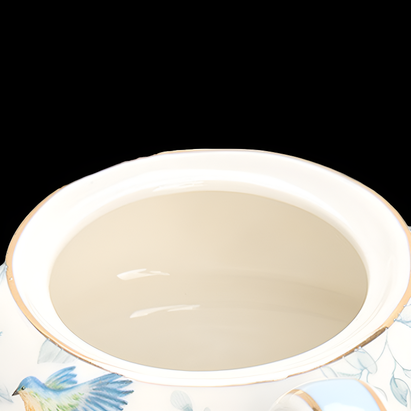 Englische Solitär-Teekanne