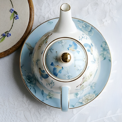 Englische Solitär-Teekanne