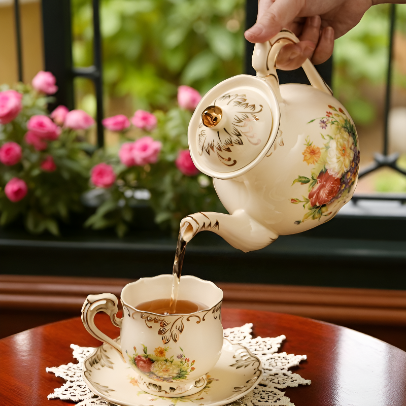 Englische Teekanne britische Eleganz