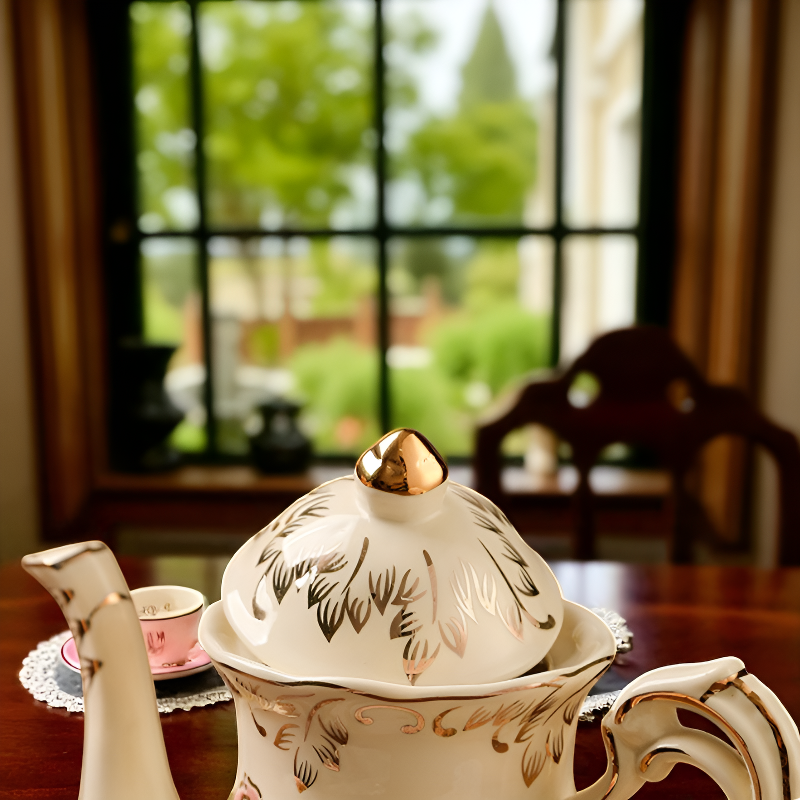 Englische Teekanne britische Eleganz