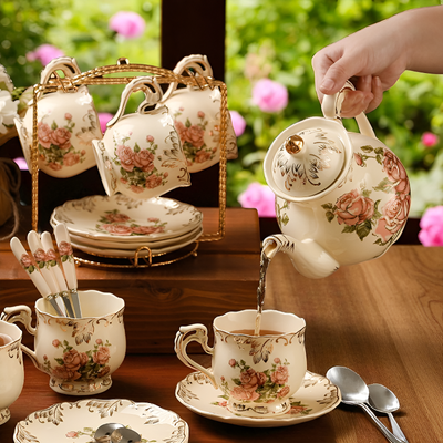 Englische Teekanne britische Eleganz