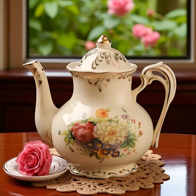 Englische Teekanne britische Eleganz