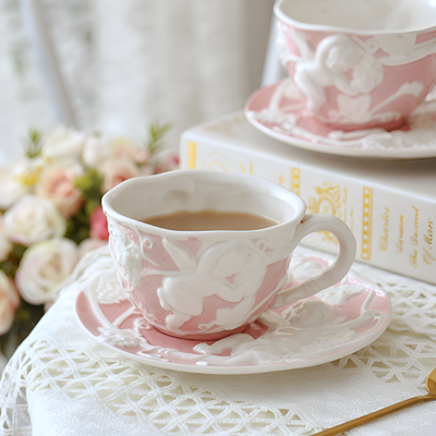 Englische Teekanne romantisches Dekor