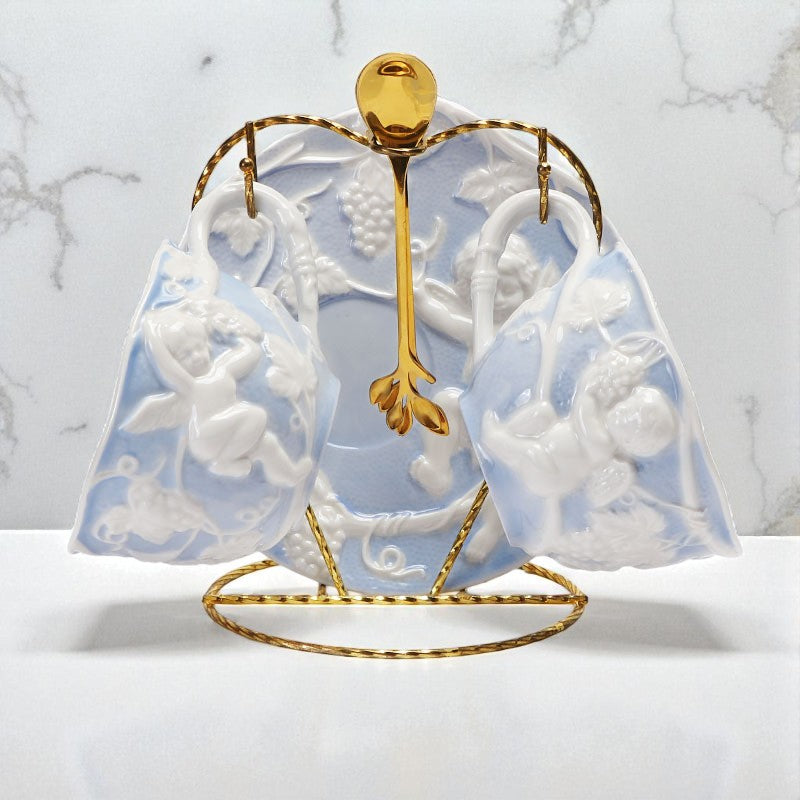 Englische Teekanne romantisches Dekor