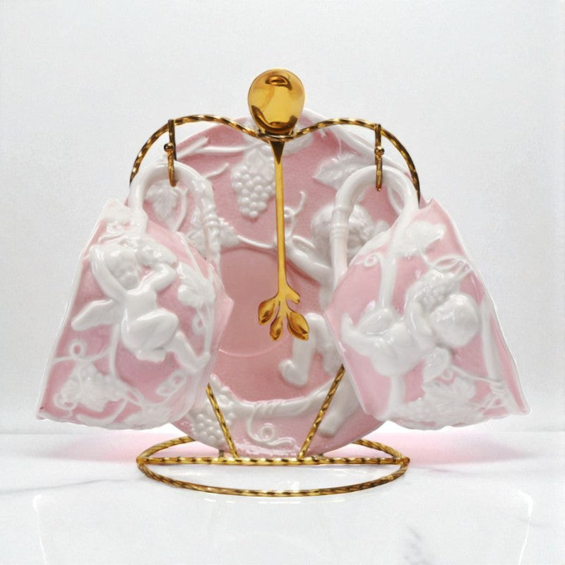 Englische Teekanne romantisches Dekor