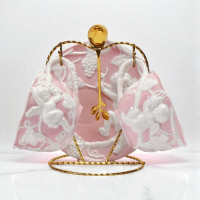 Englische Teekanne romantisches Dekor