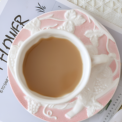 Englische Teekanne romantisches Dekor