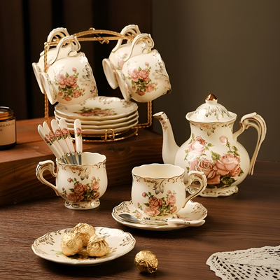 Englisches Bone China Teeset