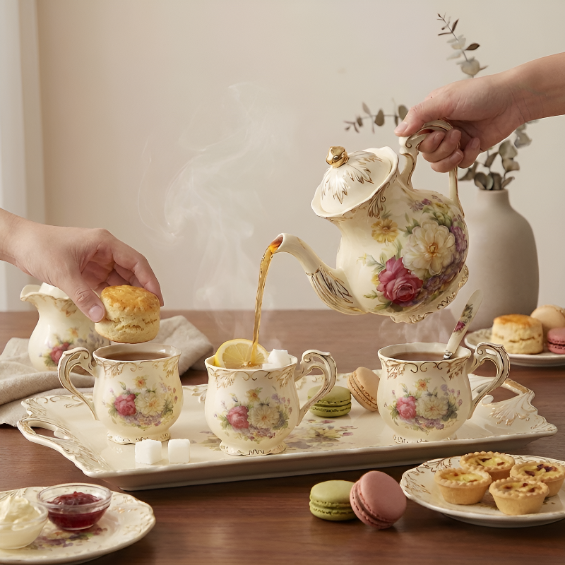 Englisches königliches Teeservice