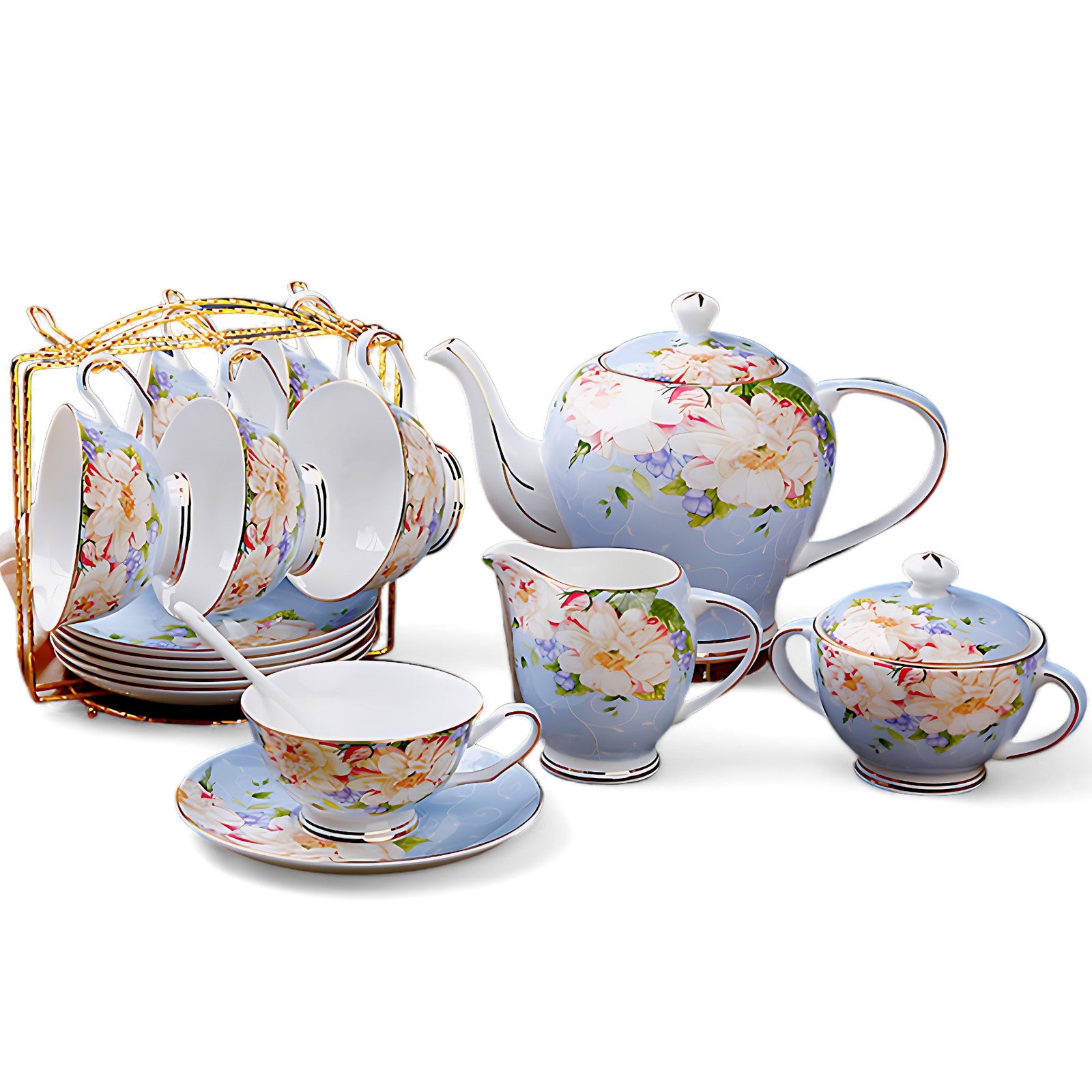 Englisches Teeservice Porzellan