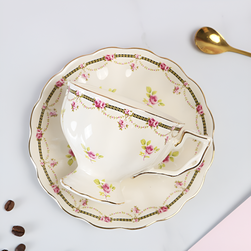 Englisches viktorianisches Teeset