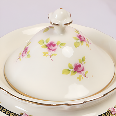 Englisches viktorianisches Teeset