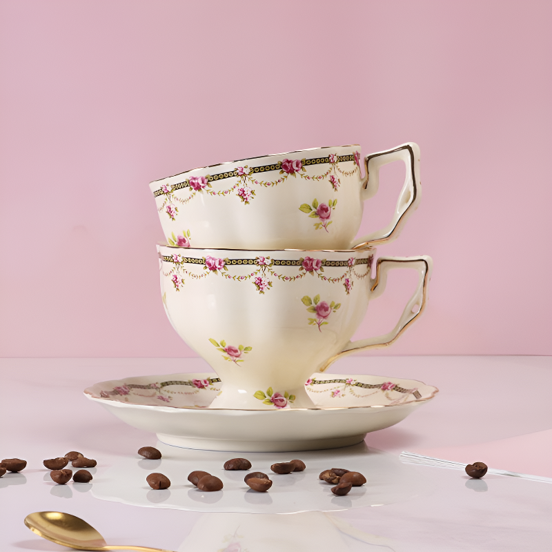 Englisches viktorianisches Teeset