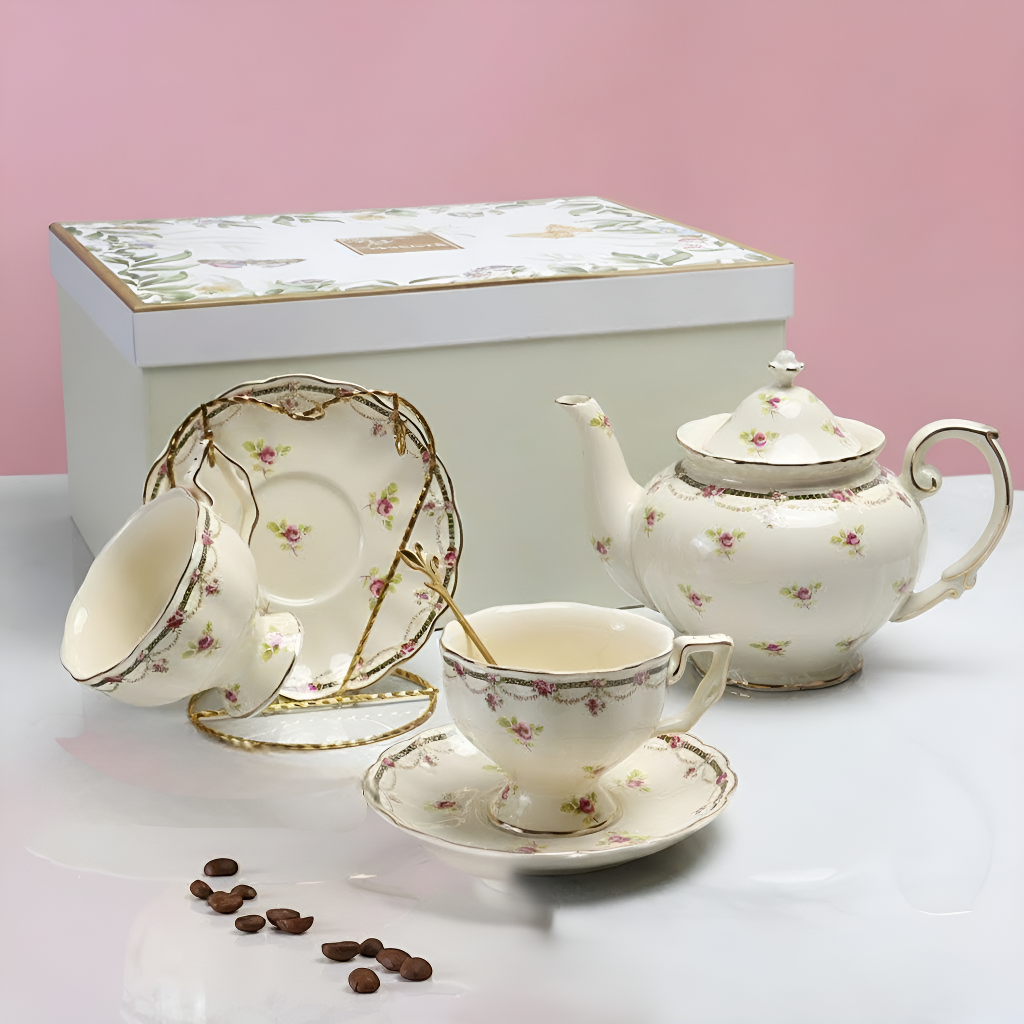 Englisches viktorianisches Teeset