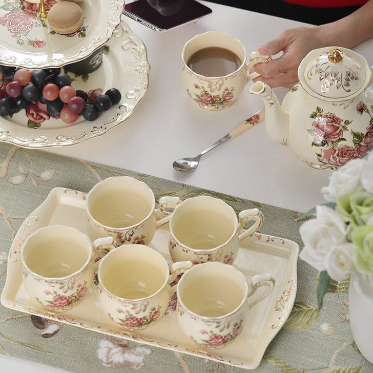 Europäische Teeservice Vintage